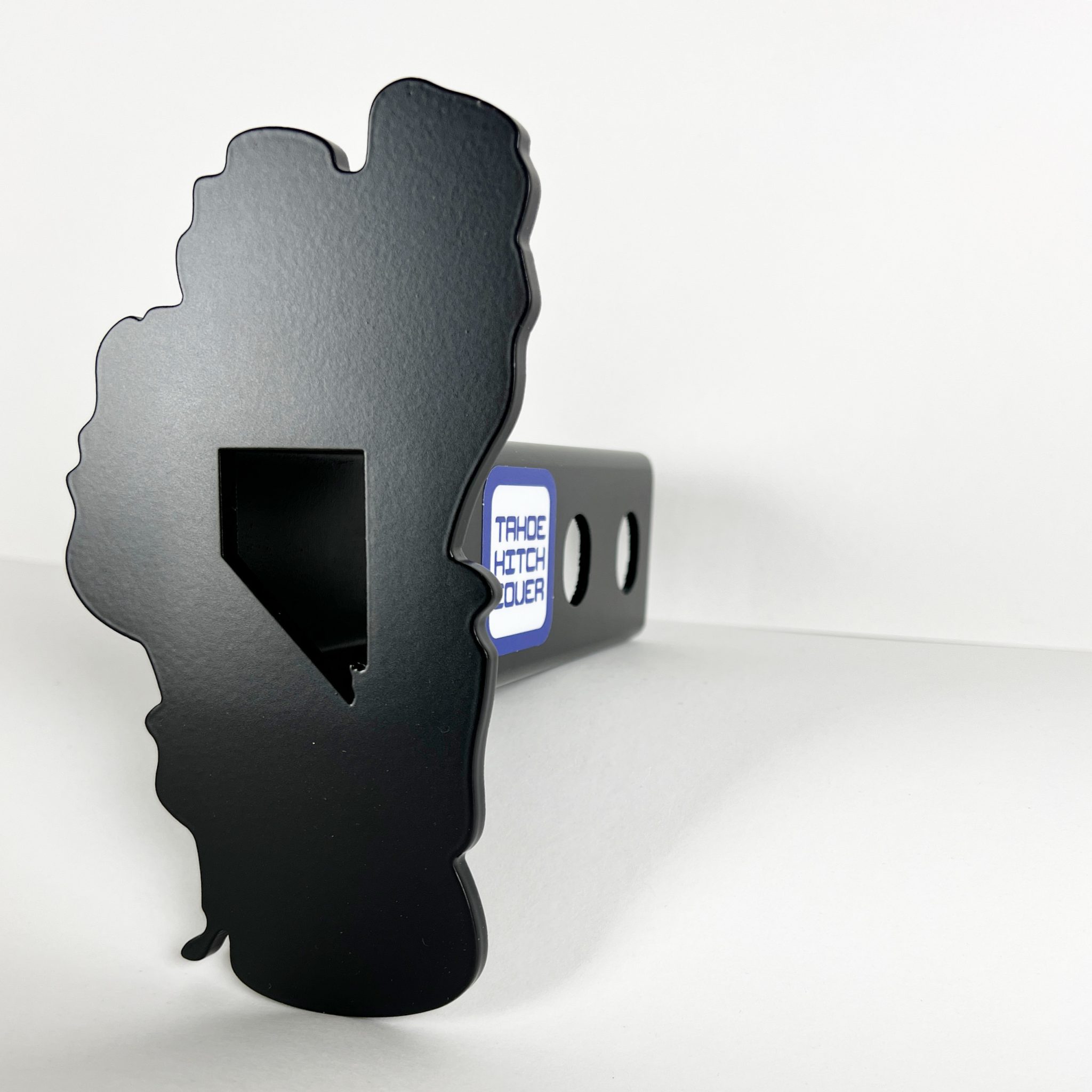 Tahoe w/ Nevada Hitch Cover© in Matte Black Tahoe Hitch Cover
